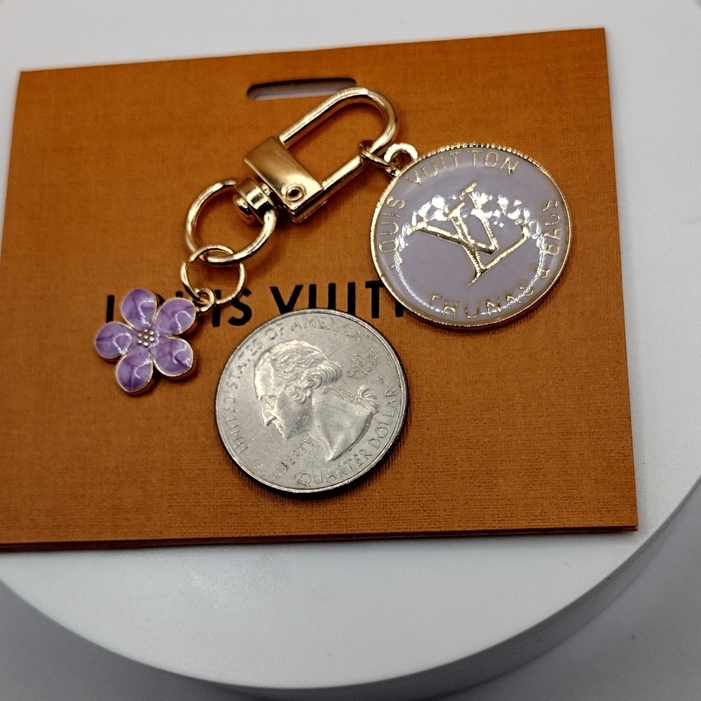 Louis Vuitton Trunks & Bags Charm 25mm Lilac - Picture 4 of 9